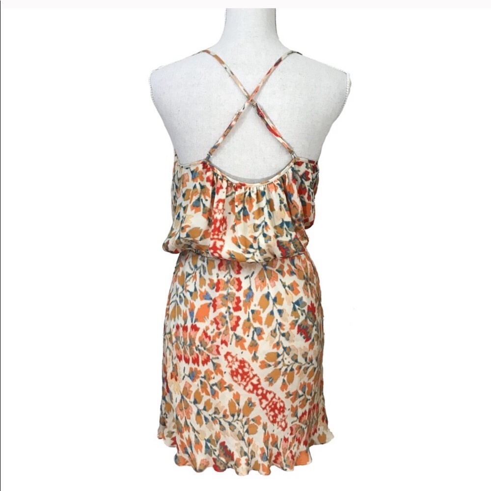 Haute Hippie Floral Wrap Dress - Picture 3 of 8